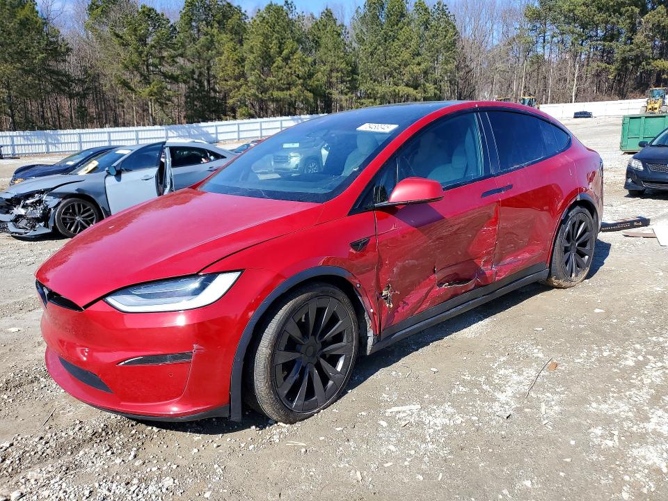 Продаж на аукціоні авто 2023 Tesla Model X, vin: 7SAXCBE65PF374567, номер лоту: 75480345