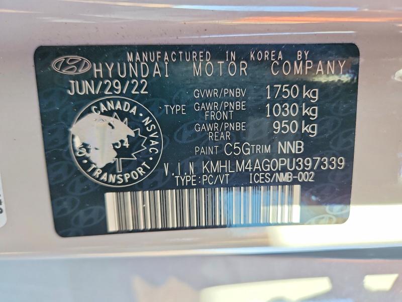 Продаж на аукціоні авто 2023 Hyundai Elantra, vin: KMHLM4AG0PU397339, номер лоту: 75517785