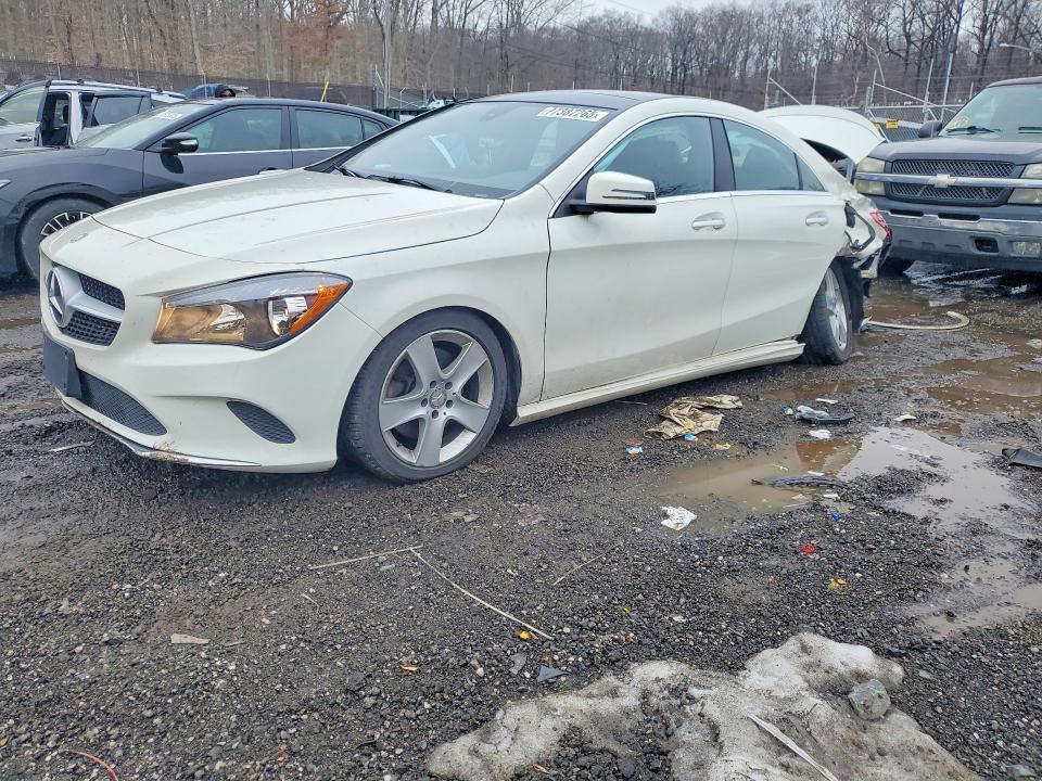 2017 Mercedes-benz Cla მანქანა იყიდება აუქციონზე, vin: WDDSJ4GB1HN433352, აუქციონის ნომერი: 77387265
