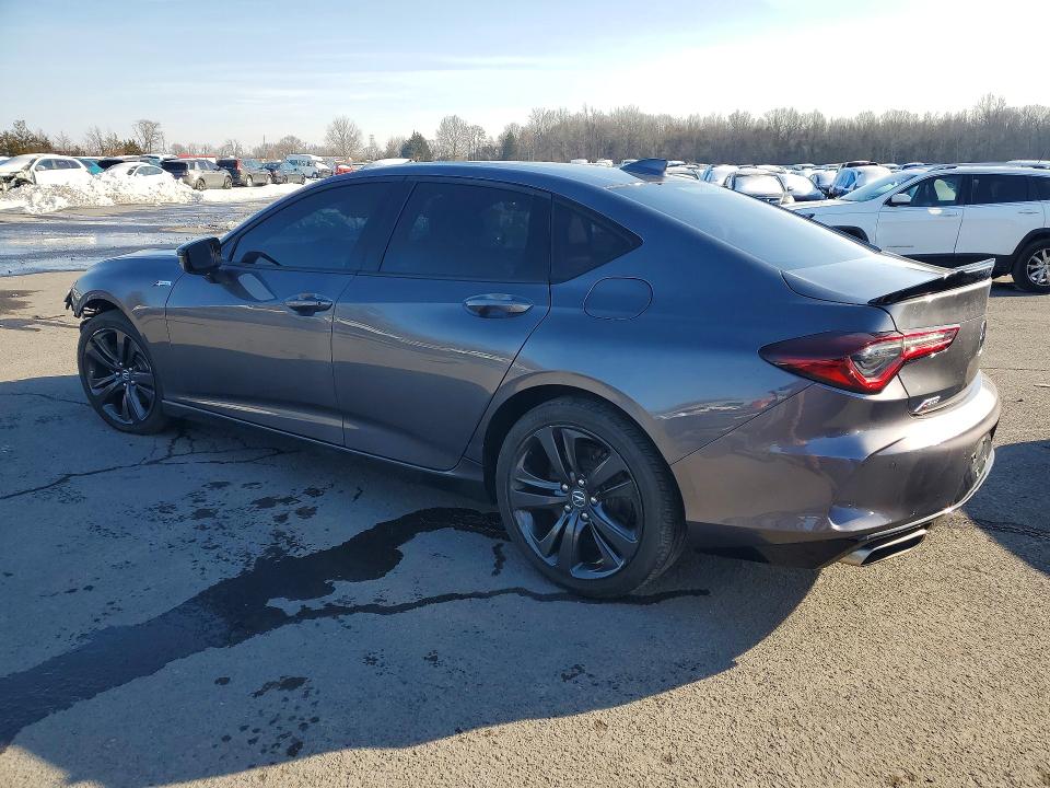 2022 Acura Tlx Tech A მანქანა იყიდება აუქციონზე, vin: 19UUB6F58NA002308, აუქციონის ნომერი: 75985585