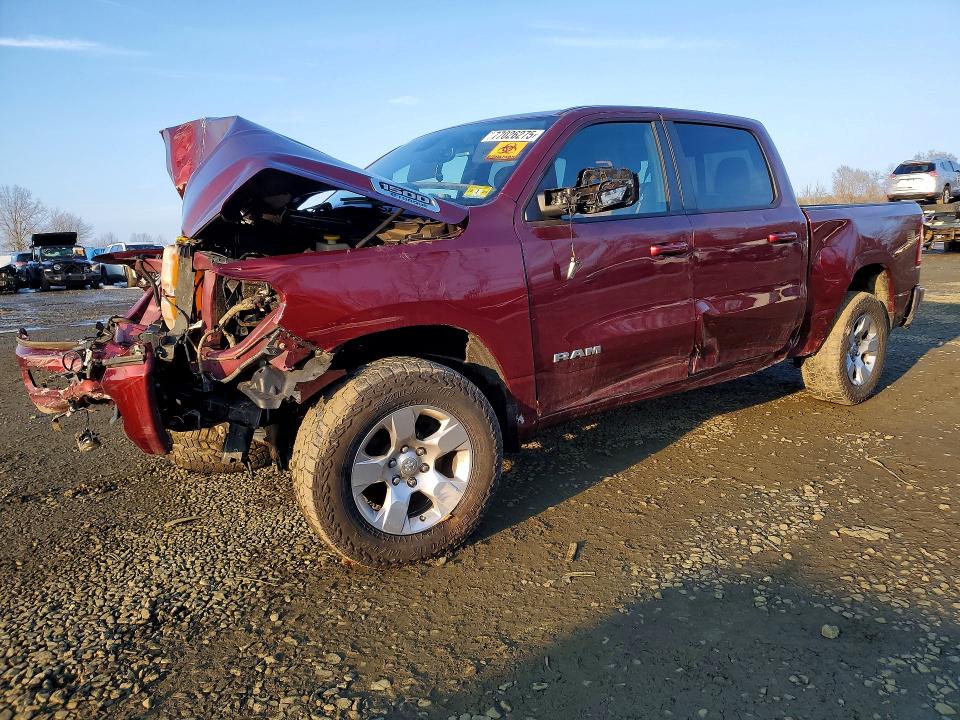 Продаж на аукціоні авто 2021 Ram 1500, vin: 1C6RRFFG1MN600899, номер лоту: 77026275