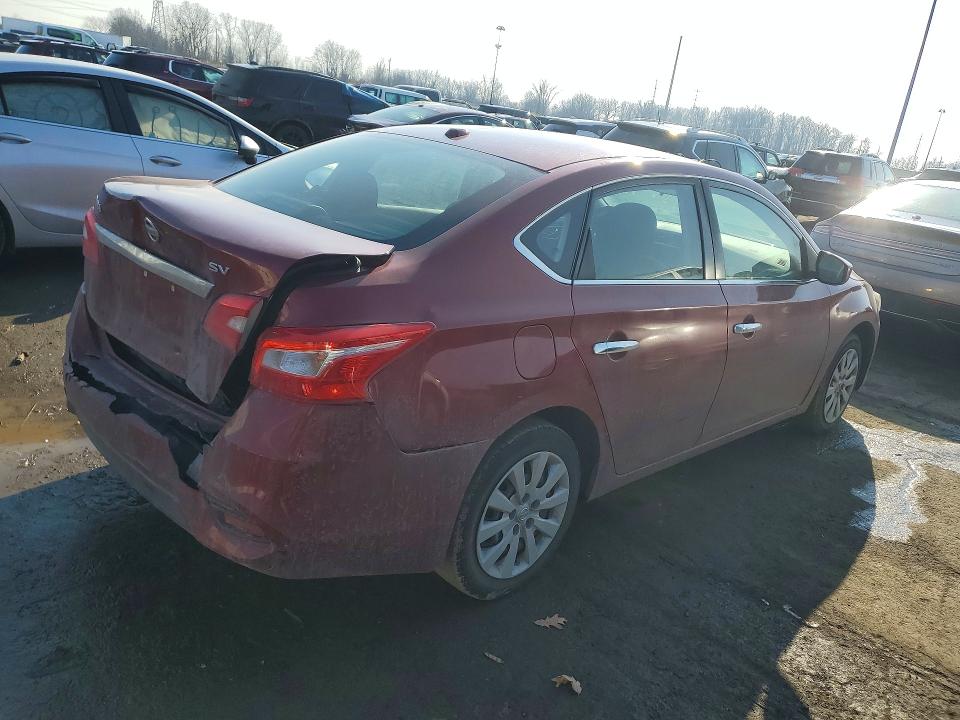 2019 Nissan Sentra მანქანა იყიდება აუქციონზე, vin: 3N1AB7AP6KY322320, აუქციონის ნომერი: 77101755