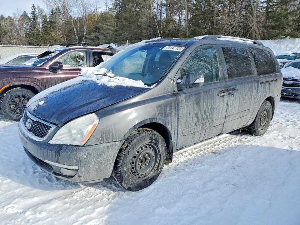 Продажа на аукционе авто 2014 Kia Sedona, vin: KNDMG4C77E6572474, номер лота: 75145705