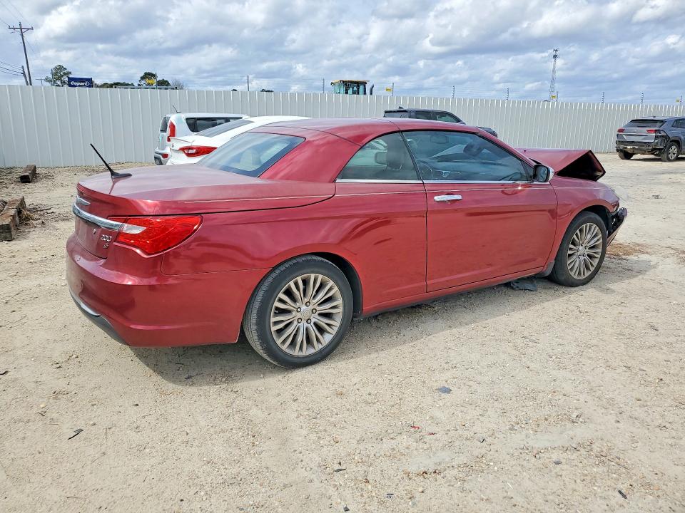 78921245 :رقم المزاد ، 1C3BCBFG6CN206242 vin ، 2012 Chrysler 200 مزاد بيع