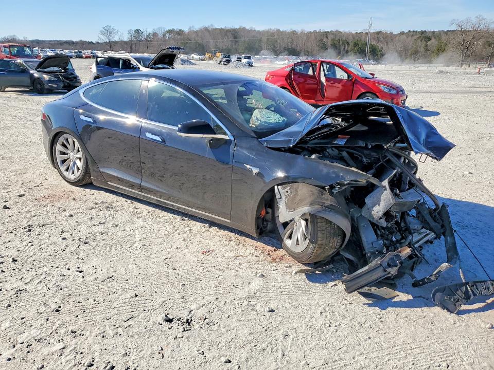 2017 Tesla Model S მანქანა იყიდება აუქციონზე, vin: 5YJSA1E23HF202575, აუქციონის ნომერი: 77466685
