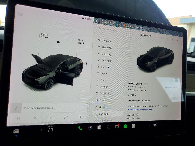 Aukcja sprzedaży 2021 Tesla Model Y, vin: 5YJYGAEE4MF283986, numer aukcji: 77046715