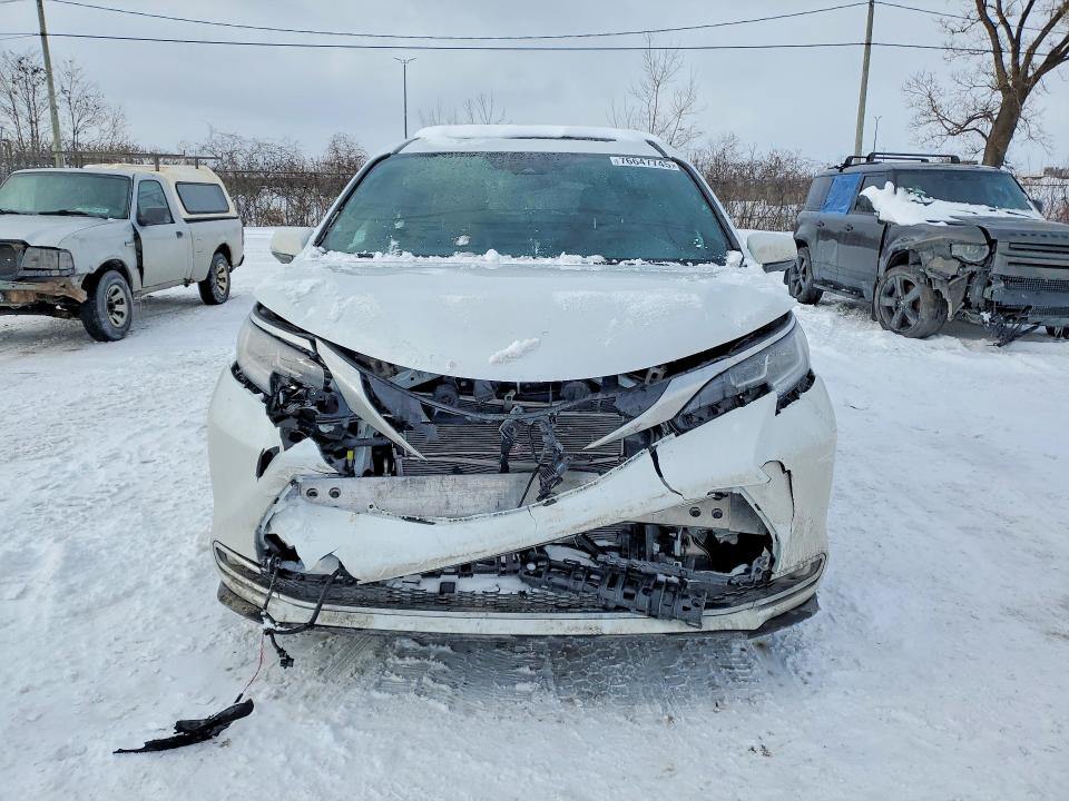 76647745 :رقم المزاد ، 5TDGSKFC8SS224641 vin ، 2025 Toyota Sienna مزاد بيع