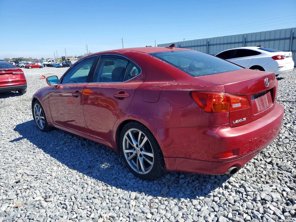 78831715 :رقم المزاد ، JTHBK262685066105 vin ، 2008 Lexus Is 250 مزاد بيع