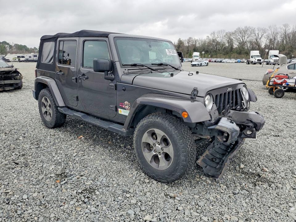 Продаж на аукціоні авто 2017 Jeep Wrangler Unlimited, vin: 1C4BJWEG1HL506901, номер лоту: 78413695