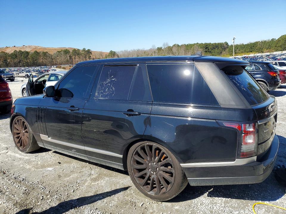 2016 Land Rover Range Rover მანქანა იყიდება აუქციონზე, vin: SALGS2EF7GA273502, აუქციონის ნომერი: 77553195