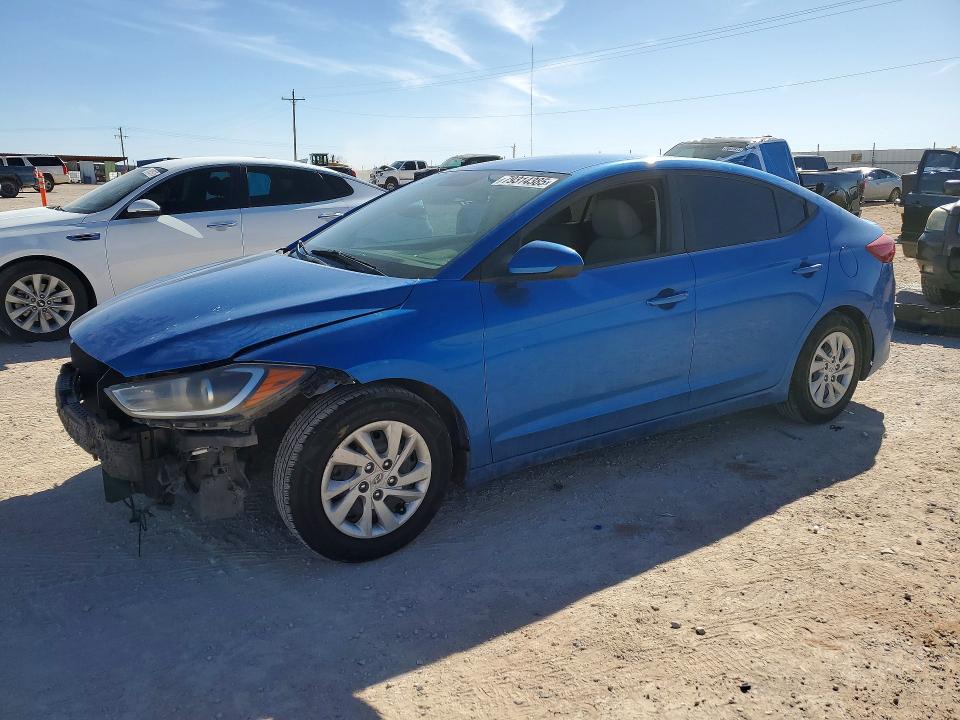 79314385 :رقم المزاد ، 5NPD74LF2HH164854 vin ، 2017 Hyundai Elantra مزاد بيع
