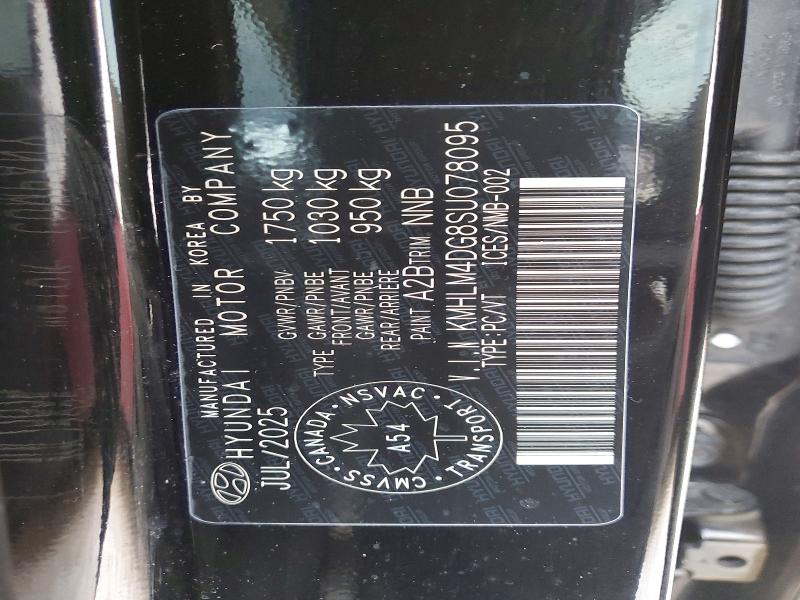 Продажа на аукционе авто 2025 Hyundai Elantra, vin: KMHLM4DG8SU078095, номер лота: 75314425
