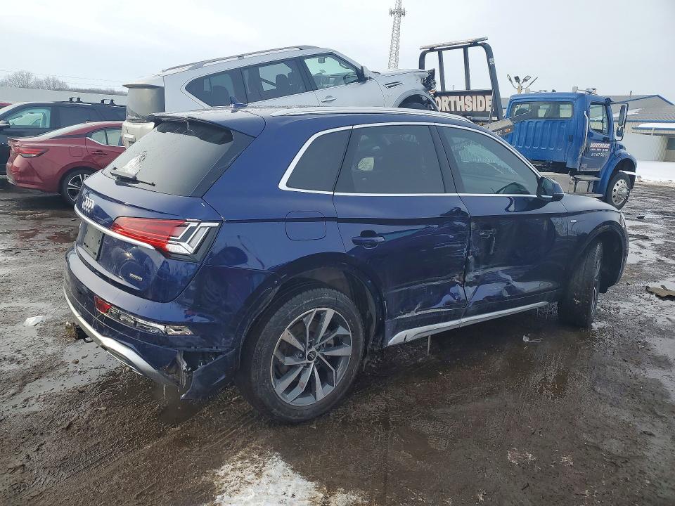 75583445 :رقم المزاد ، WA1FAAFY4N2056412 vin ، 2022 Audi Q5 مزاد بيع