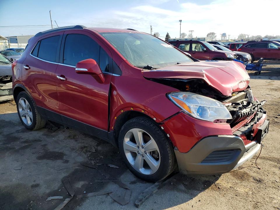2015 Buick Encore მანქანა იყიდება აუქციონზე, vin: KL4CJASB6FB038791, აუქციონის ნომერი: 76375215