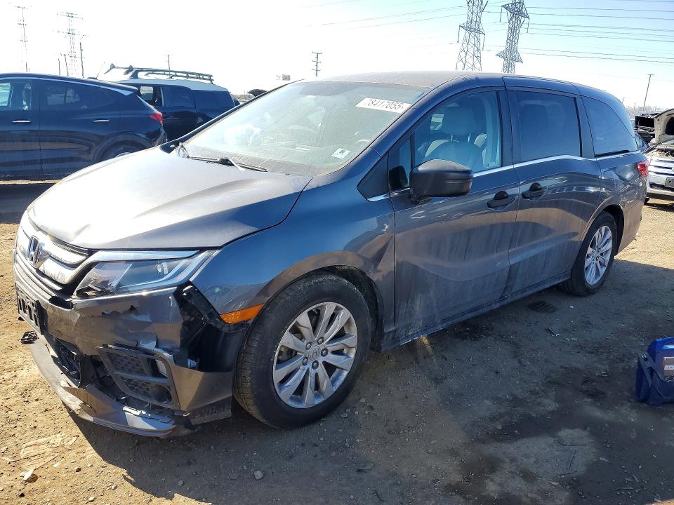 Auction sale of the 2019 Honda Odyssey, vin: 5FNRL6H20KB126130, lot number: 78417055