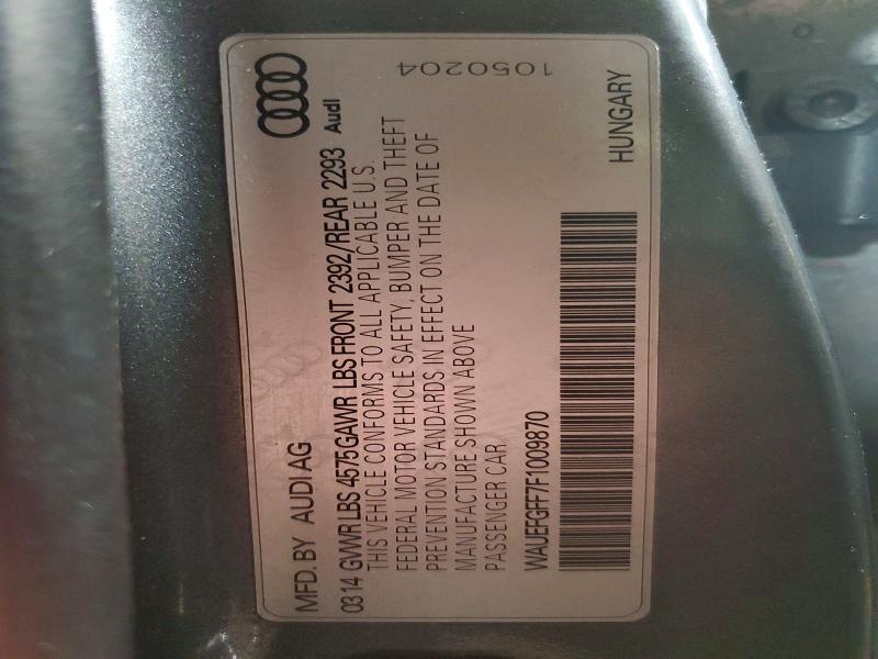 Продажа на аукционе авто 2015 Audi A3, vin: WAUEFGFF7F1009870, номер лота: 76800725