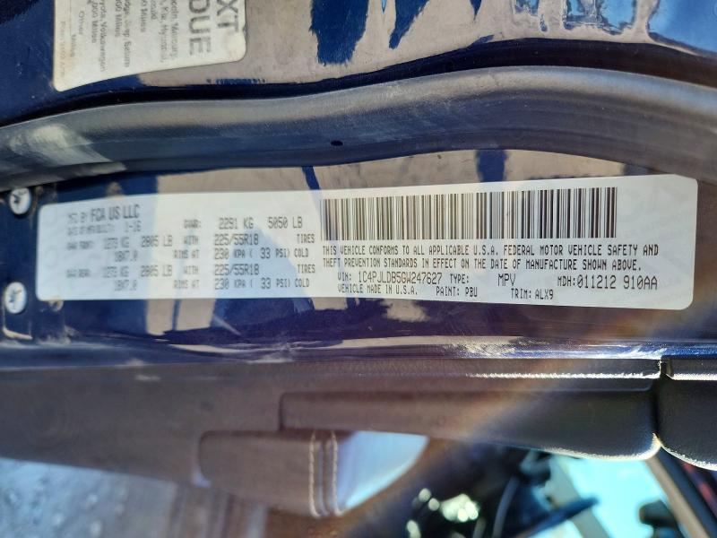 Продаж на аукціоні авто 2016 Jeep Cherokee, vin: 1C4PJLDB5GW247627, номер лоту: 77902575