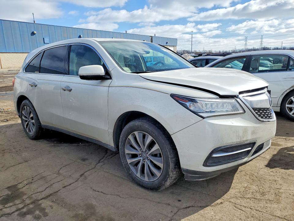 77298685 :رقم المزاد ، 5FRYD4H4XEB042964 vin ، 2014 Acura Mdx مزاد بيع