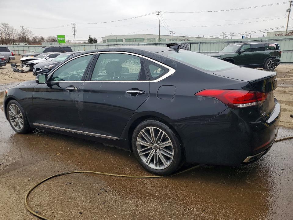 2019 Genesis G80 მანქანა იყიდება აუქციონზე, vin: KMTFN4JE2KU313108, აუქციონის ნომერი: 77407315