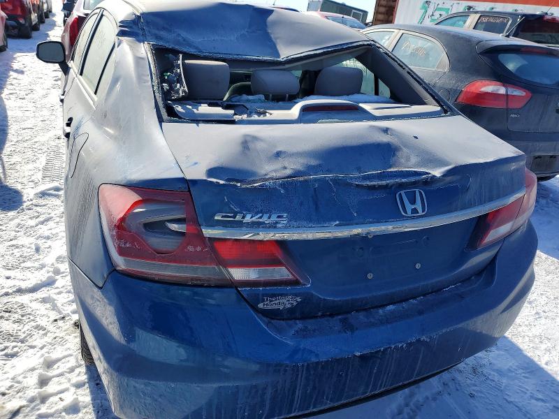 75544245 :رقم المزاد ، 2HGFB2F45DH039924 vin ، 2013 Honda Civic Lx مزاد بيع