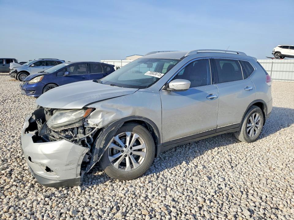Auction sale of the 2015 Nissan Rogue, vin: KNMAT2MT9FP535114, lot number: 78803615