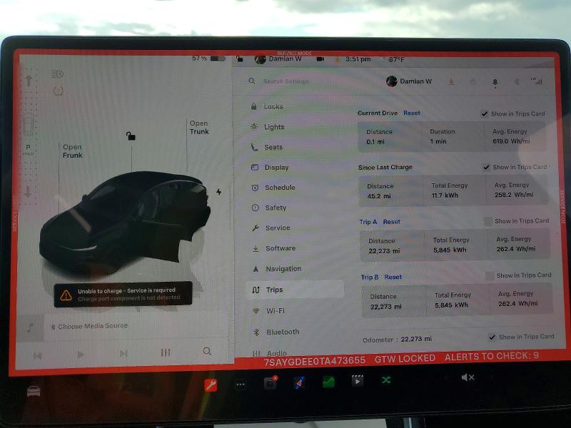 Продажа на аукционе авто 2026 Tesla Model Y, vin: 7SAYGDEE0TA473655, номер лота: 77399245