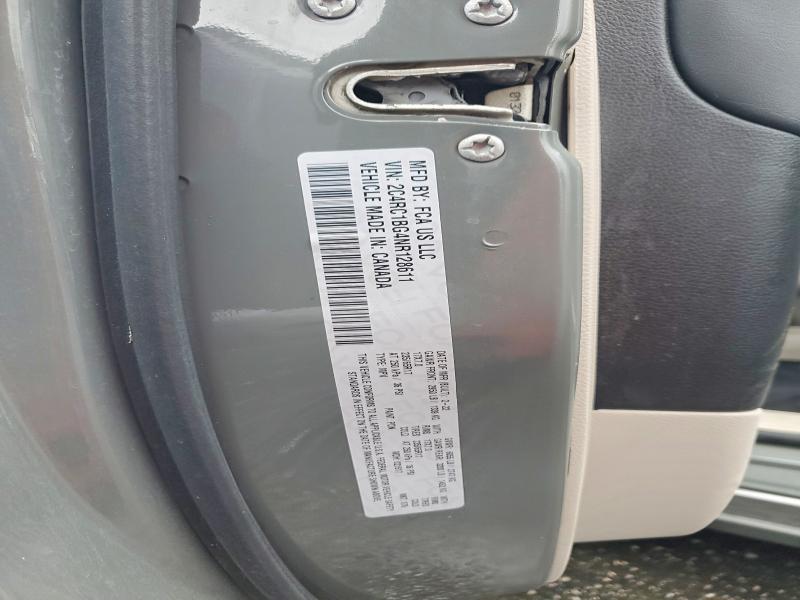 2022 Chrysler Pacifica მანქანა იყიდება აუქციონზე, vin: 2C4RC1BG4NR128611, აუქციონის ნომერი: 76825815