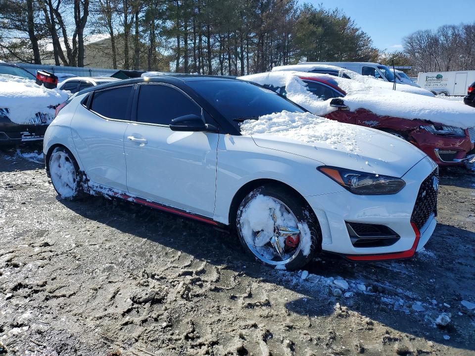 2021 Hyundai Veloster N მანქანა იყიდება აუქციონზე, vin: KMHT36AH6MU010389, აუქციონის ნომერი: 78212625