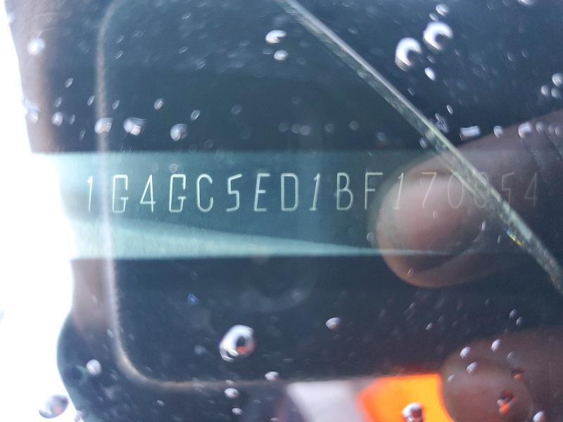 Продаж на аукціоні авто 2011 Buick Lacrosse, vin: 1G4GC5ED1BF170054, номер лоту: 77742935