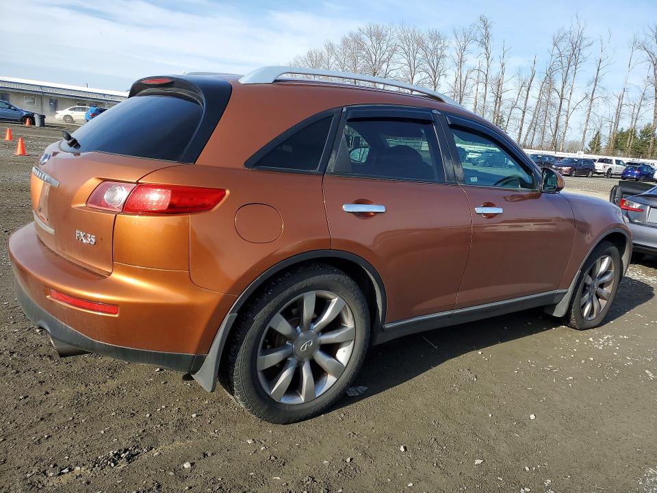 76352025 :رقم المزاد ، JNRAS08W14X203466 vin ، 2004 Infiniti Fx35 مزاد بيع
