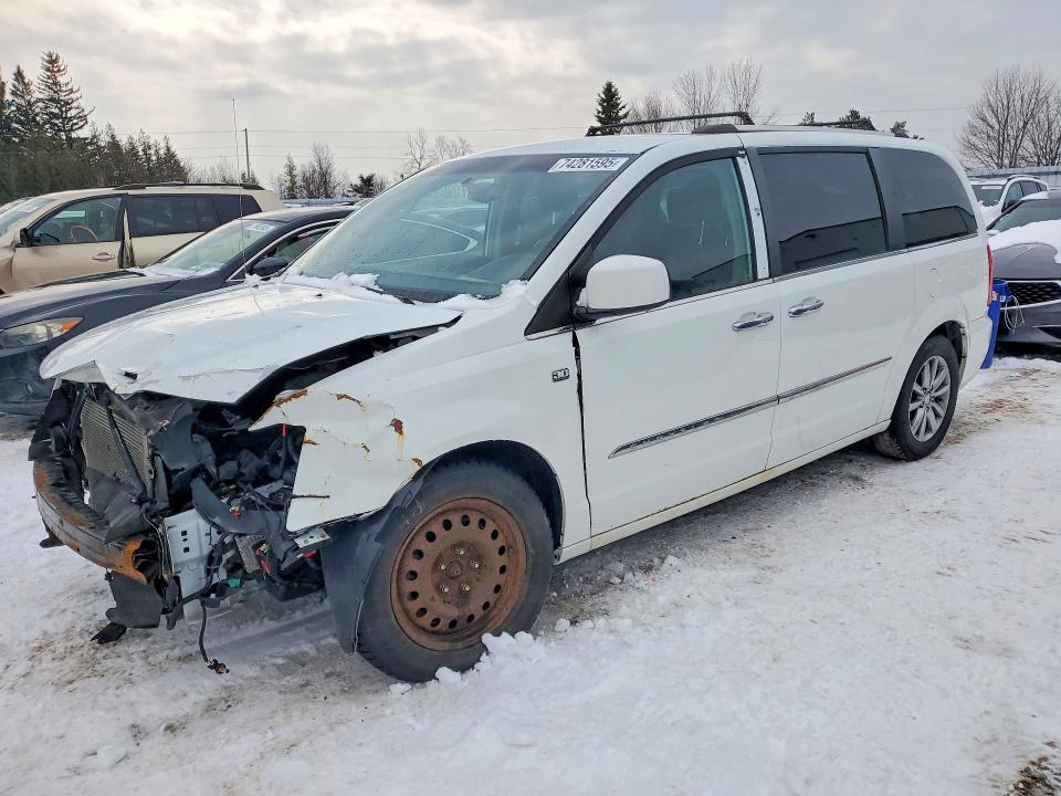 2014 Chrysler Town & Country მანქანა იყიდება აუქციონზე, vin: 2C4RC1CG1ER402202, აუქციონის ნომერი: 74281595