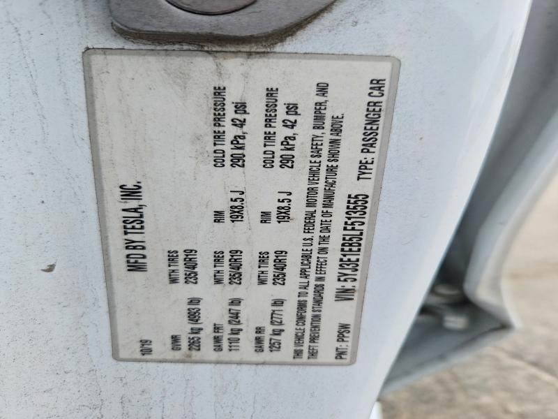 Aukcja sprzedaży 2020 Tesla Model 3, vin: 5YJ3E1EB5LF513555, numer aukcji: 78783705