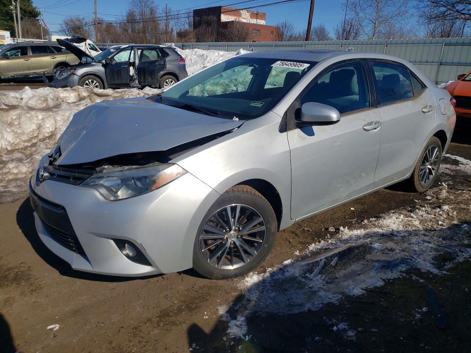 75649905 :رقم المزاد ، 2T1BURHE0GC740746 vin ، 2016 Toyota Corolla مزاد بيع