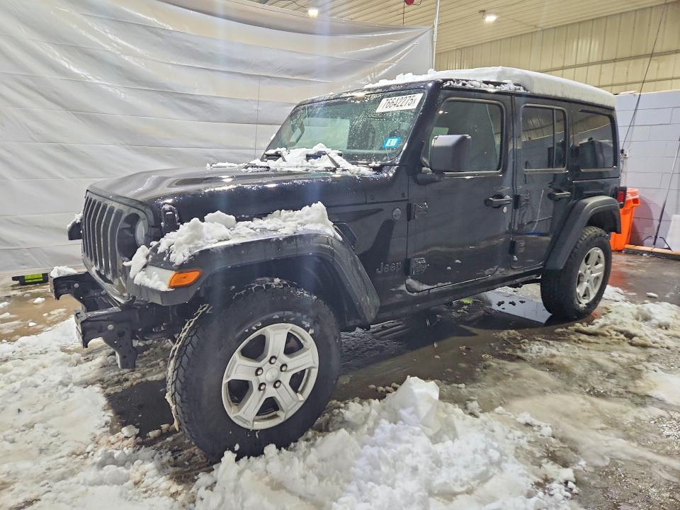 76642275 :رقم المزاد ، 1C4HJXDN2NW173764 vin ، 2022 Jeep Wrangler Unlimited مزاد بيع