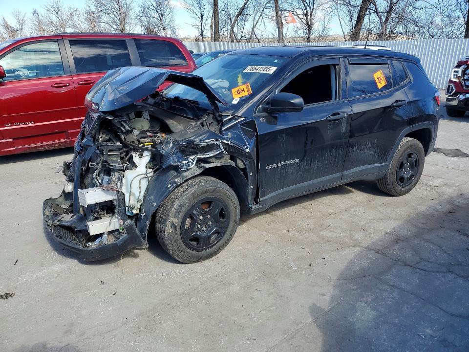 Продаж на аукціоні авто 2018 Jeep Compass, vin: 3C4NJDAB1JT104317, номер лоту: 78541905