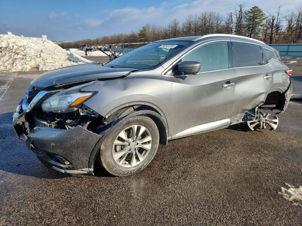 76243735 :رقم المزاد ، 5N1AZ2MH5FN277336 vin ، 2015 Nissan Murano مزاد بيع