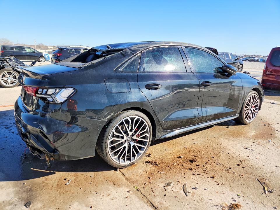 76138335 :رقم المزاد ، WAUH5DGY5SA031326 vin ، 2025 Audi S3 مزاد بيع