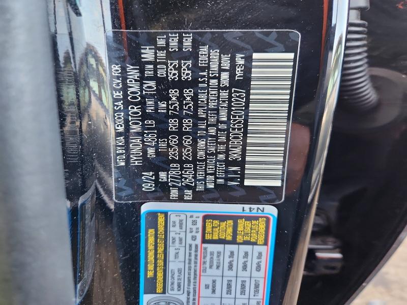Aukcja sprzedaży 2025 Hyundai Tucson, vin: 3KMJBCDE6SE010237, numer aukcji: 77863785