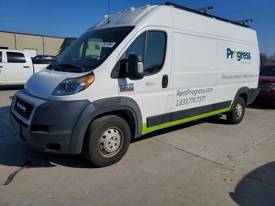 76213905 :رقم المزاد ، 3C6TRVDG6LE133565 vin ، 2020 Ram Promaster 2500 مزاد بيع