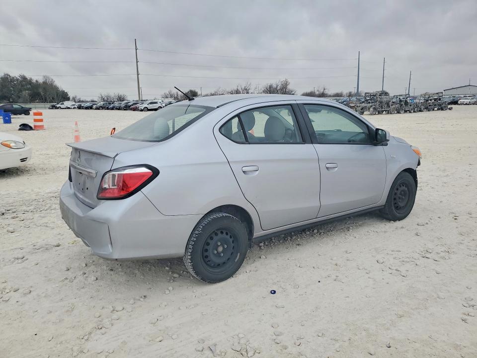 2021 Mitsubishi Mirage მანქანა იყიდება აუქციონზე, vin: ML32FUFJ1MHF00633, აუქციონის ნომერი: 75773155