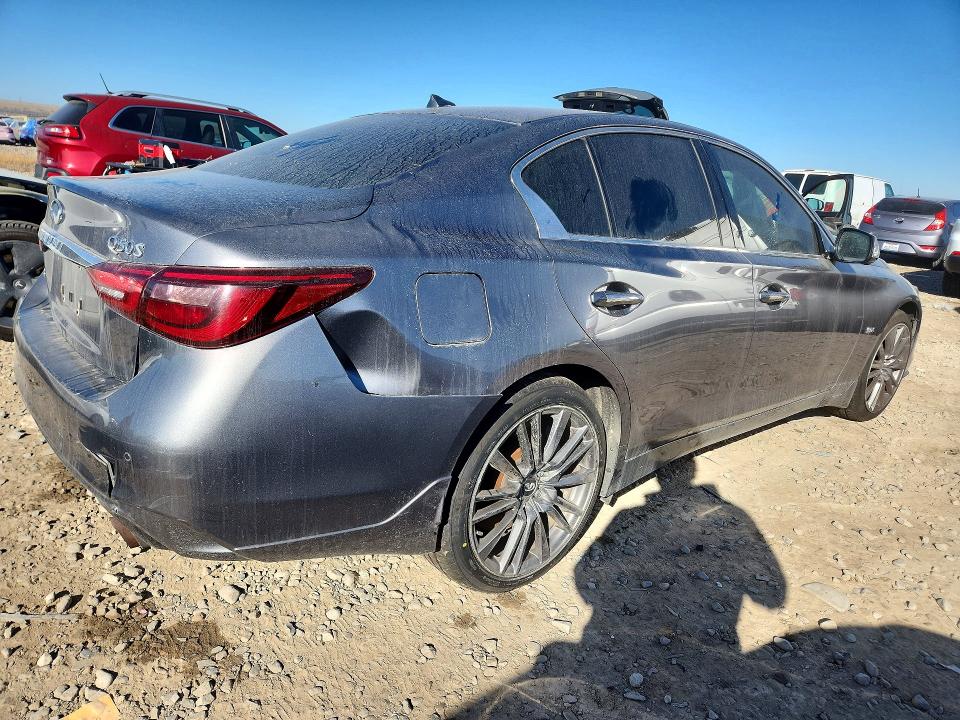 2019 Infiniti Q50 Luxe მანქანა იყიდება აუქციონზე, vin: JN1EV7ARXKM551502, აუქციონის ნომერი: 76744325