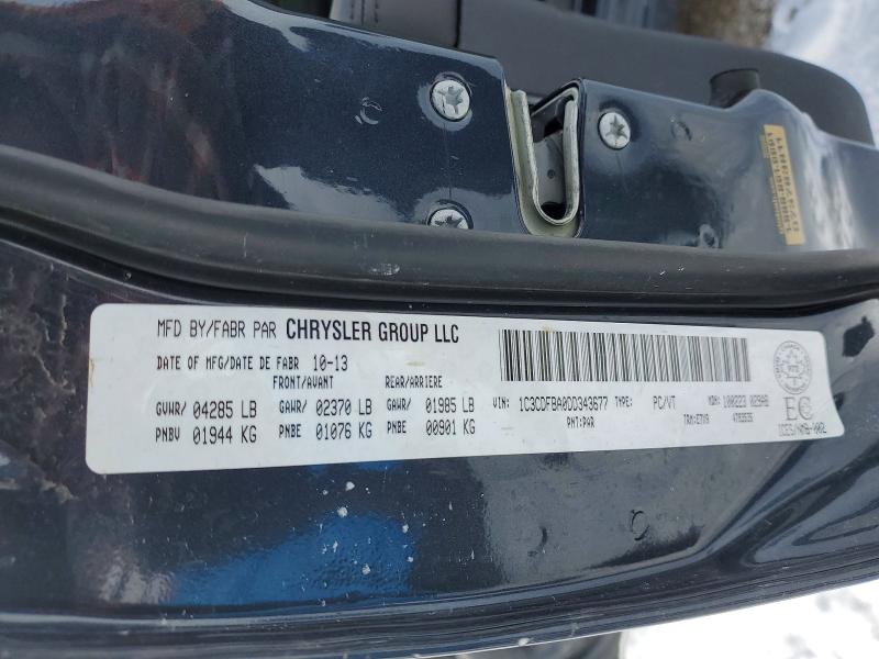 77723225 :رقم المزاد ، 1C3CDFBA0DD343677 vin ، 2013 Dodge Dart مزاد بيع