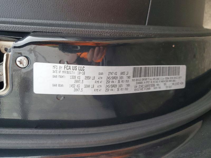 76962375 :رقم المزاد ، 2C4RC1GG8KR576998 vin ، 2019 Chrysler Pacifica مزاد بيع