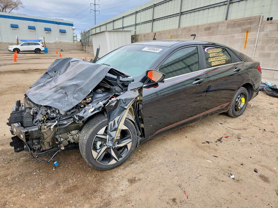 Auction sale of the 2023 Hyundai Elantra Hybrid, vin: KMHLN4AJ2PU036686, lot number: 77699685