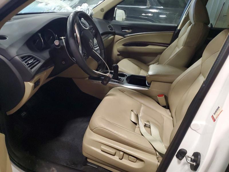Продаж на аукціоні авто 2015 Acura Mdx, vin: 5FRYD4H86FB502464, номер лоту: 76668615