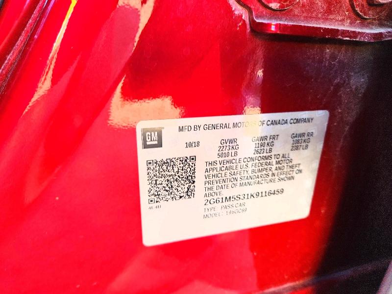 Aukcja sprzedaży 2019 Cadillac Xts, vin: 2G61M5S31K9116459, numer aukcji: 75959415