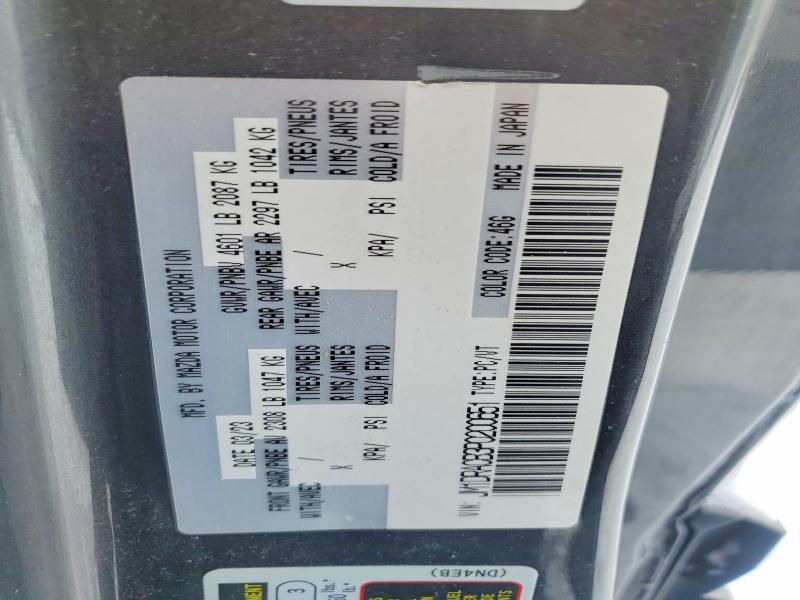Aukcja sprzedaży 2023 Mazda Mx-30, vin: JM1DRACB3P0200651, numer aukcji: 76868565