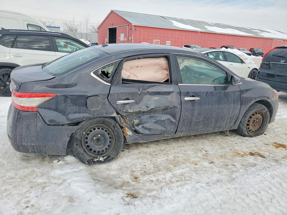 Продажа на аукционе авто 2015 Nissan Sentra S, vin: 3N1AB7AP7FL657346, номер лота: 75084245