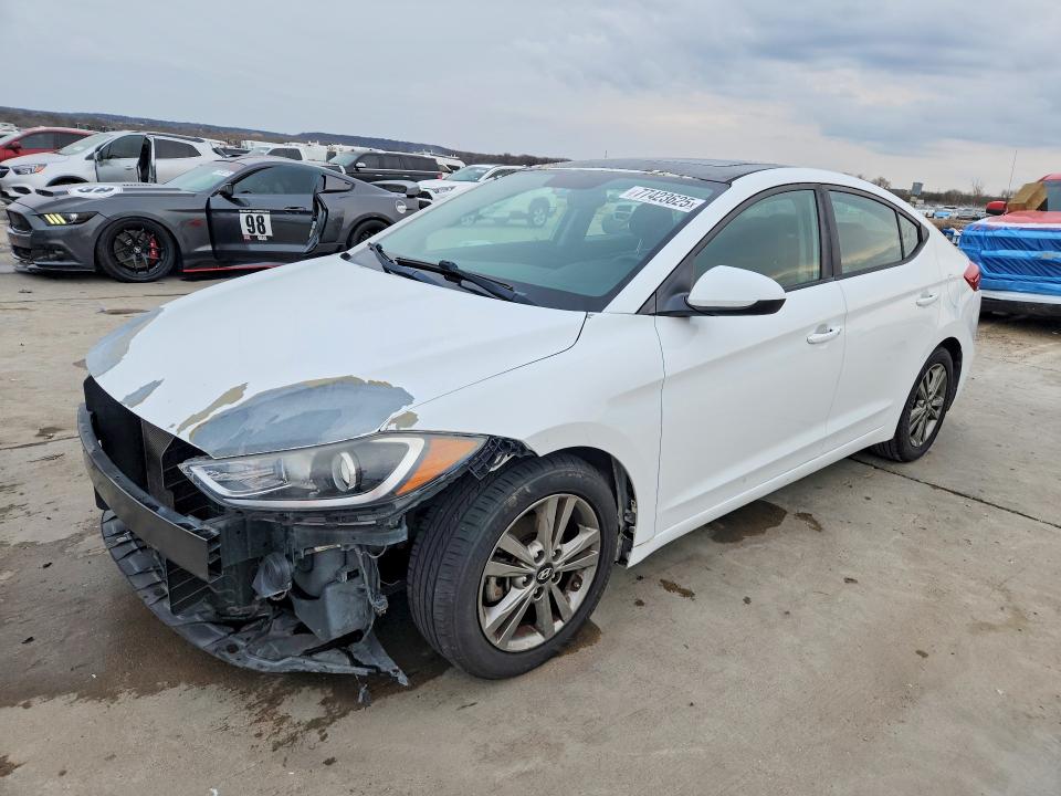 2018 Hyundai Elantra მანქანა იყიდება აუქციონზე, vin: 5NPD84LF8JH230715, აუქციონის ნომერი: 77423625