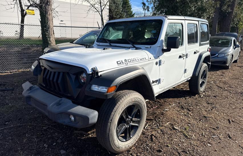 76454355 :رقم المزاد ، 1C4HJXDMXLW347620 vin ، 2020 Jeep Wrangler U مزاد بيع
